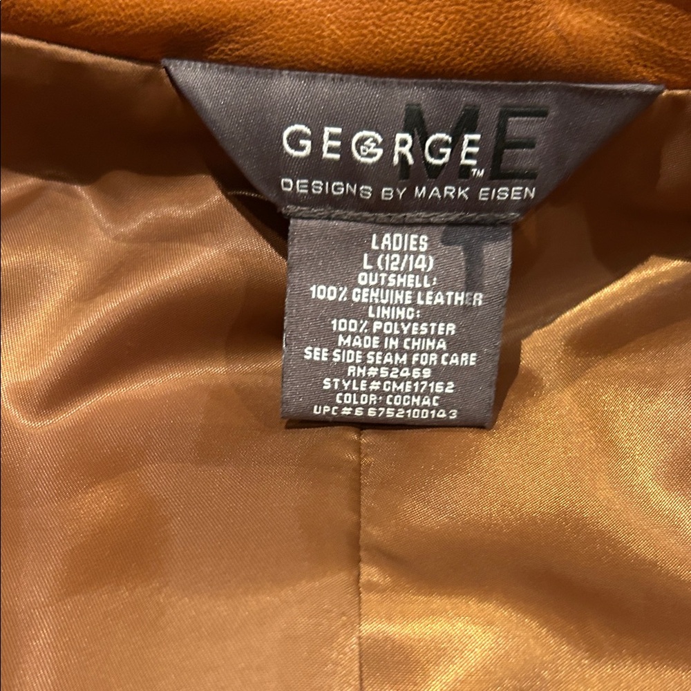 Genuine Leather Tan Jacket - Picture 3 of 15